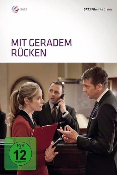 Mit geradem Rücken