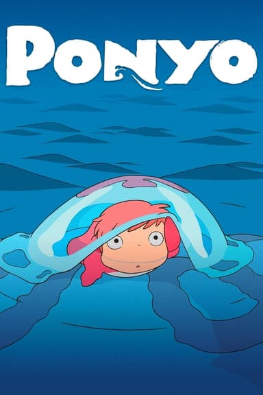 Ponyo rantakalliolla