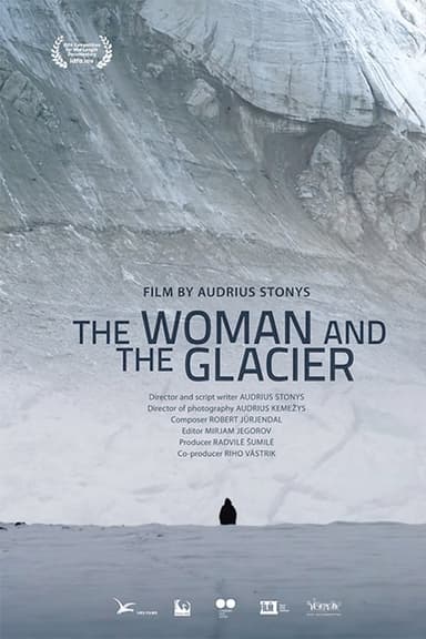 Woman and the Glacier