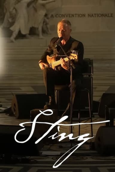 Sting en el Panteón de París