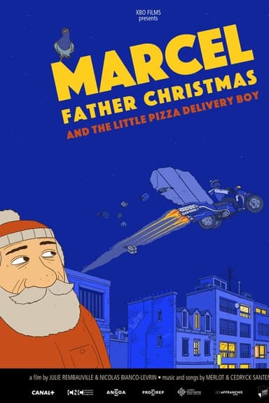 Marcel, Father Christmas (and the little pizza delivery boy)