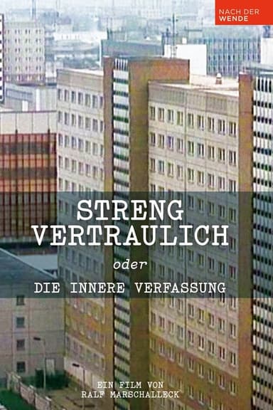 Streng vertraulich oder Die innere Verfassung