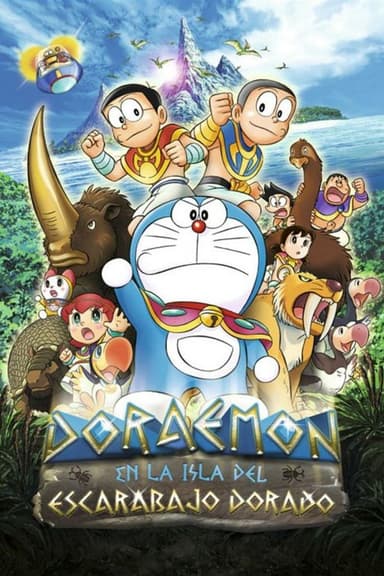 Doraemon a la recerca de l’escarabat daurat