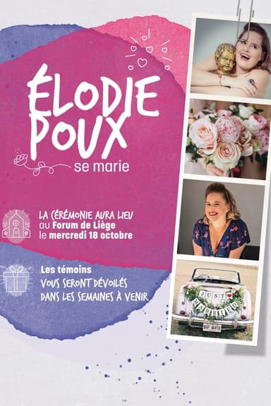 Élodie Poux se marie